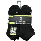 Wholesale - 6pk MEN L/C CUSHION SOCKS BLK SIZE 6-12 C/P 48, UPC: 662239095761